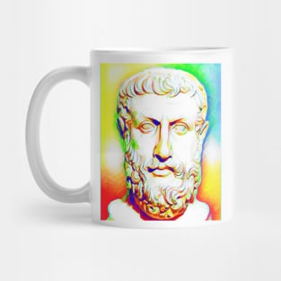 Parmenides of Elea Colourful Portrait | Parmenides of Elea Artwork 11 Mug